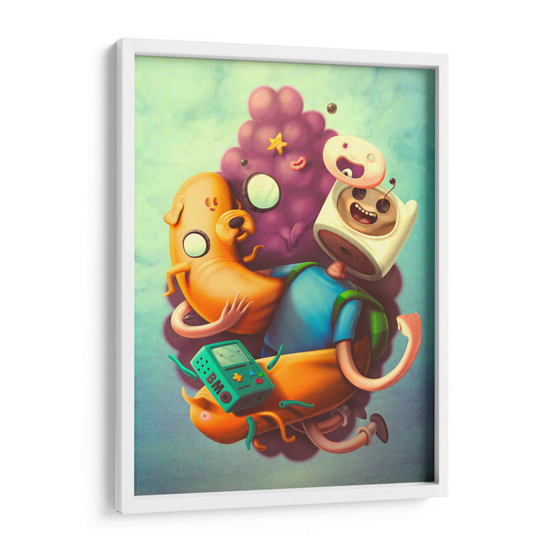 Deconstrucción Adventure Time | Cuadro decorativo de Canvas Lab