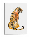 Sentado Tigre I - Jennifer Goldberger | Cuadro decorativo de Canvas Lab