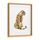 Sentado Tigre I - Jennifer Goldberger | Cuadro decorativo de Canvas Lab
