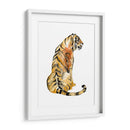 Sentado Tigre I - Jennifer Goldberger | Cuadro decorativo de Canvas Lab