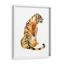 Sentado Tigre I - Jennifer Goldberger | Cuadro decorativo de Canvas Lab