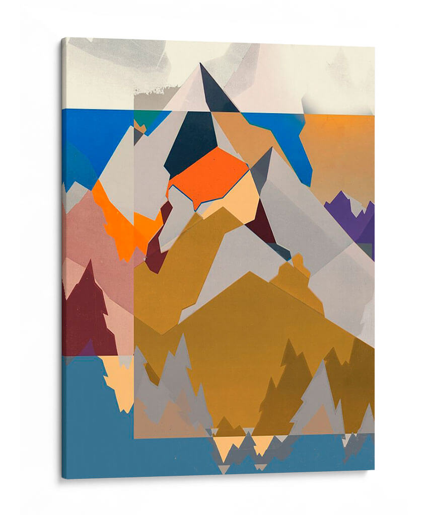 Extracción De Montaña I - Jennifer Goldberger | Cuadro decorativo de Canvas Lab