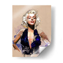 Ilustración de Marilyn Monroe | Cuadro decorativo de Canvas Lab