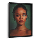 Ilustración de Rihanna | Cuadro decorativo de Canvas Lab