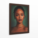 Ilustración de Rihanna | Cuadro decorativo de Canvas Lab