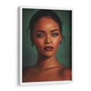 Ilustración de Rihanna | Cuadro decorativo de Canvas Lab