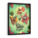 Locura Bob Esponja | Cuadro decorativo de Canvas Lab