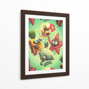 Locura Bob Esponja | Cuadro decorativo de Canvas Lab