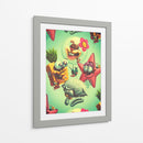 Locura Bob Esponja | Cuadro decorativo de Canvas Lab