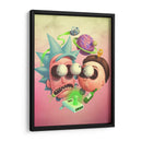 Locura Rick and Morty | Cuadro decorativo de Canvas Lab