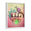 Locura Rick and Morty | Cuadro decorativo de Canvas Lab