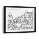 Grecia Secreta En Bandw Ii - Melissa Wang | Cuadro decorativo de Canvas Lab