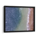 Lago congelado desde arriba | Cuadro decorativo de Canvas Lab