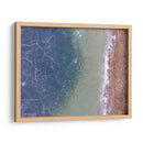 Lago congelado desde arriba | Cuadro decorativo de Canvas Lab