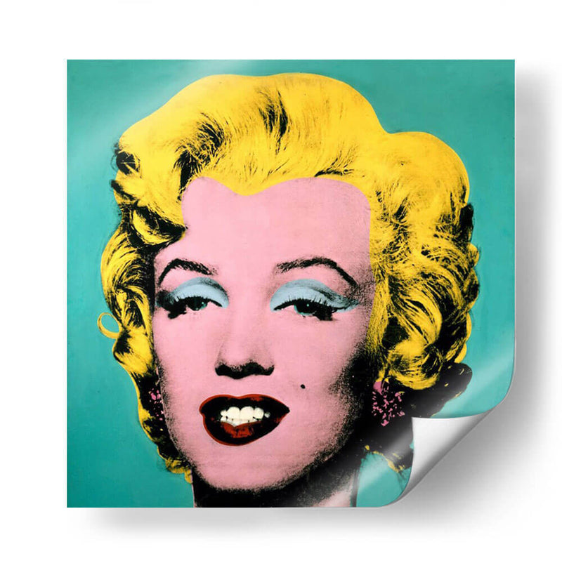 Marilyn turquoise | Cuadro decorativo de Canvas Lab