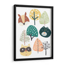 Caras Del Bosque Ii - June Erica Vess | Cuadro decorativo de Canvas Lab