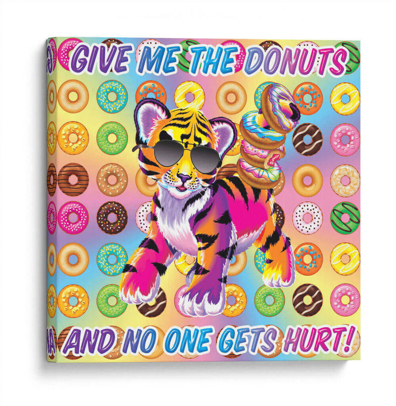 Give me the donuts | Cuadro decorativo de Canvas Lab