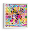 Give me the donuts | Cuadro decorativo de Canvas Lab