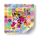 Give me the donuts | Cuadro decorativo de Canvas Lab