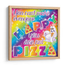 You are not pizza | Cuadro decorativo de Canvas Lab