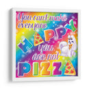 You are not pizza | Cuadro decorativo de Canvas Lab