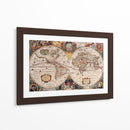Cartografía del mundo viejo | Cuadro decorativo de Canvas Lab