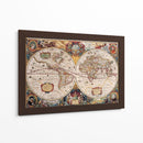 Cartografía del mundo viejo | Cuadro decorativo de Canvas Lab
