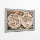 Cartografía del mundo viejo | Cuadro decorativo de Canvas Lab
