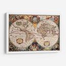 Cartografía del mundo viejo | Cuadro decorativo de Canvas Lab