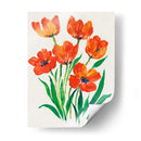 Tulipanes Rojos En Bloom Ii - Tim OToole | Cuadro decorativo de Canvas Lab