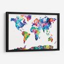 El mundo en acuarela | Cuadro decorativo de Canvas Lab