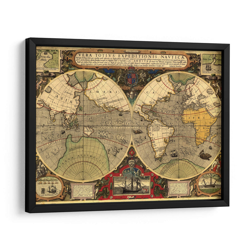 Geografía antigua | Cuadro decorativo de Canvas Lab