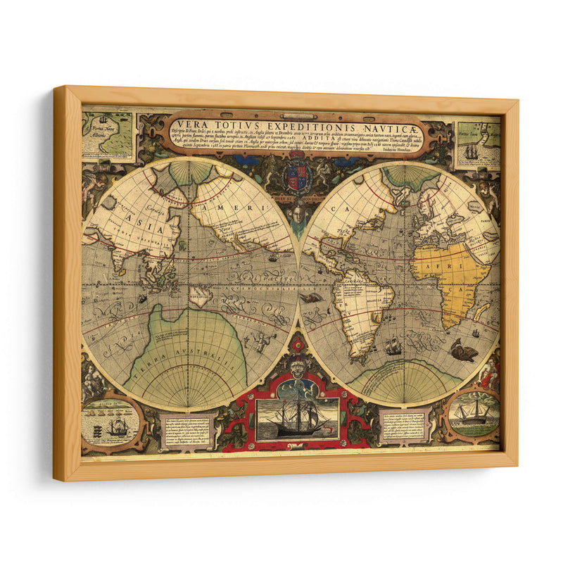 Geografía antigua | Cuadro decorativo de Canvas Lab