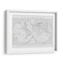 Hemisferios geográficos | Cuadro decorativo de Canvas Lab