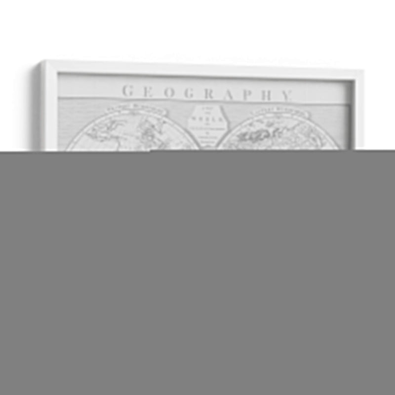 Hemisferios geográficos | Cuadro decorativo de Canvas Lab