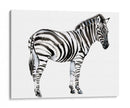 De Pie Cebra I - Jennifer Goldberger | Cuadro decorativo de Canvas Lab