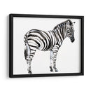 De Pie Cebra I - Jennifer Goldberger | Cuadro decorativo de Canvas Lab