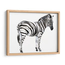 De Pie Cebra I - Jennifer Goldberger | Cuadro decorativo de Canvas Lab