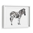 De Pie Cebra I - Jennifer Goldberger | Cuadro decorativo de Canvas Lab