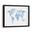 Mapa de agua | Cuadro decorativo de Canvas Lab