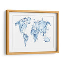 Mapa de agua | Cuadro decorativo de Canvas Lab