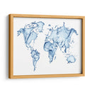 Mapa de agua | Cuadro decorativo de Canvas Lab