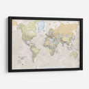 Mapa del mundo clásico | Cuadro decorativo de Canvas Lab