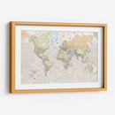 Mapa del mundo clásico | Cuadro decorativo de Canvas Lab
