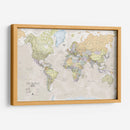 Mapa del mundo clásico | Cuadro decorativo de Canvas Lab