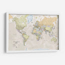 Mapa del mundo clásico | Cuadro decorativo de Canvas Lab