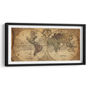 Mapa del mundo en pergamino | Cuadro decorativo de Canvas Lab