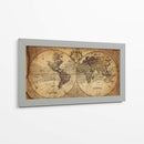 Mapa del mundo en pergamino | Cuadro decorativo de Canvas Lab
