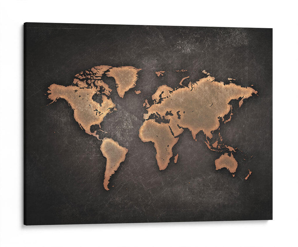 Mapa elegante | Cuadro decorativo de Canvas Lab