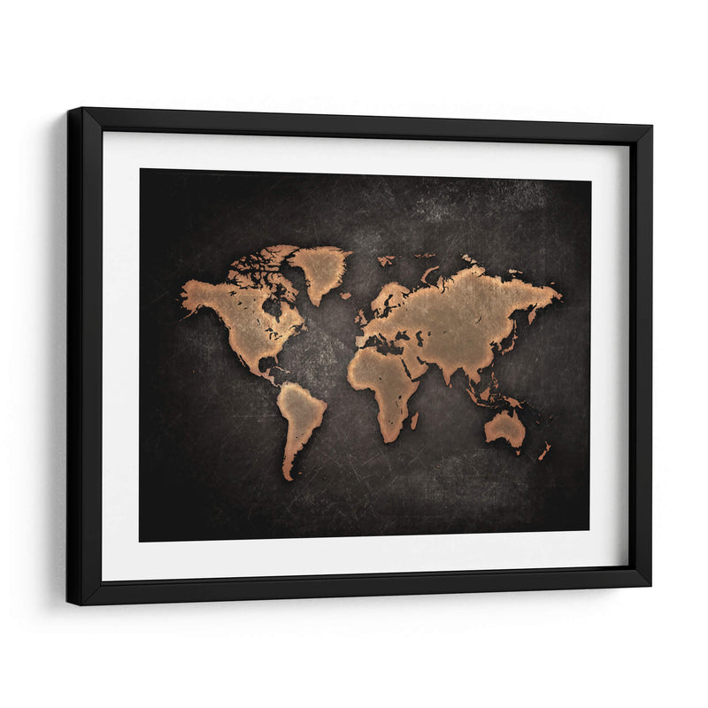 Mapa elegante | Cuadro decorativo de Canvas Lab